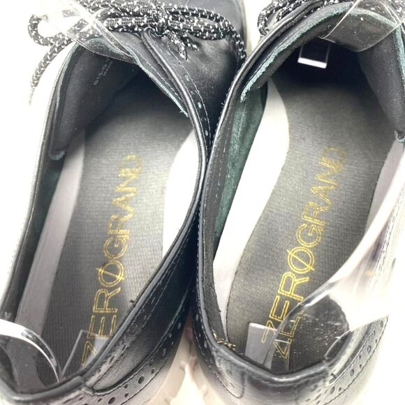 Cole Haan Zerogrand Women’s Size 9 B Black Oxford Wingtip Casual Dress W01630 - Picture 6 of 10